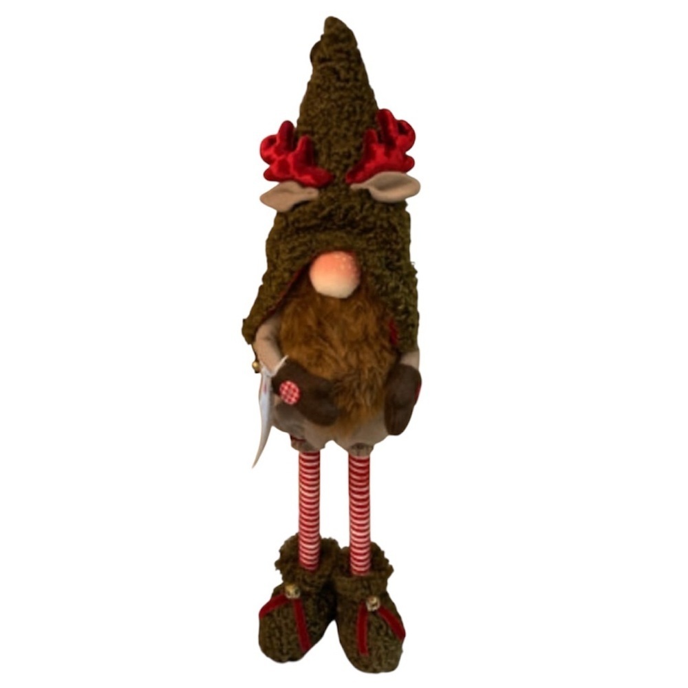Santa Clause’s Reindeer Rudolph Standing Plush Christmas decoration